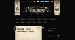 Desktop Screenshot of billyphobia.com